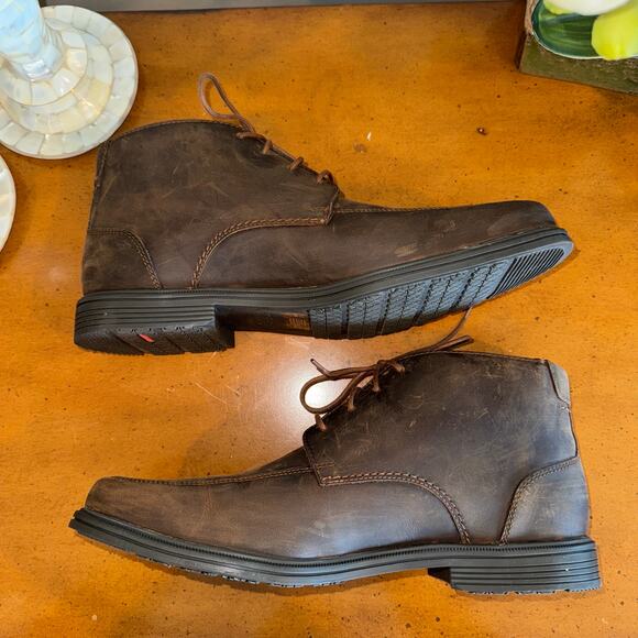 Rockport Taylor Waterproof Chukka Boots Men’s 11.5 New - Picture 3 of 6